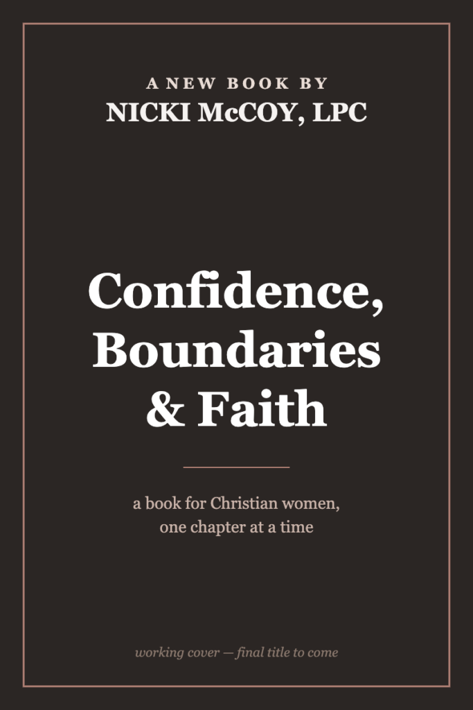 A confidence book for Christian women by Nicki McCoy